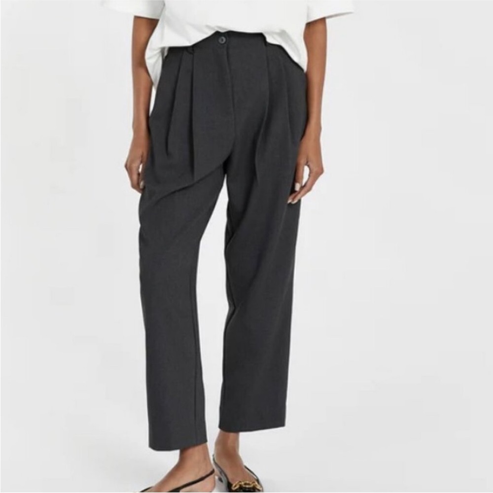 NWT dissh Carey charcoal taper pants - size us 2 / AUS 6 - Picture 3 of 6